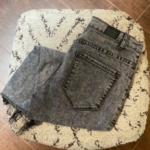 BDG Highrise Twig Ankle Acid Wash Denim